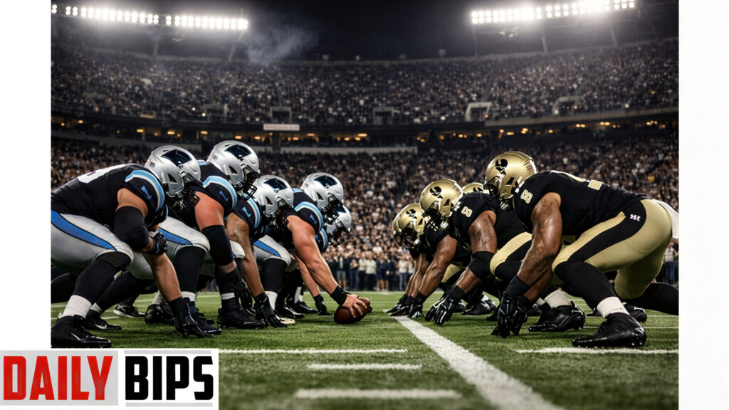new orleans saints vs carolina panthers match player stats