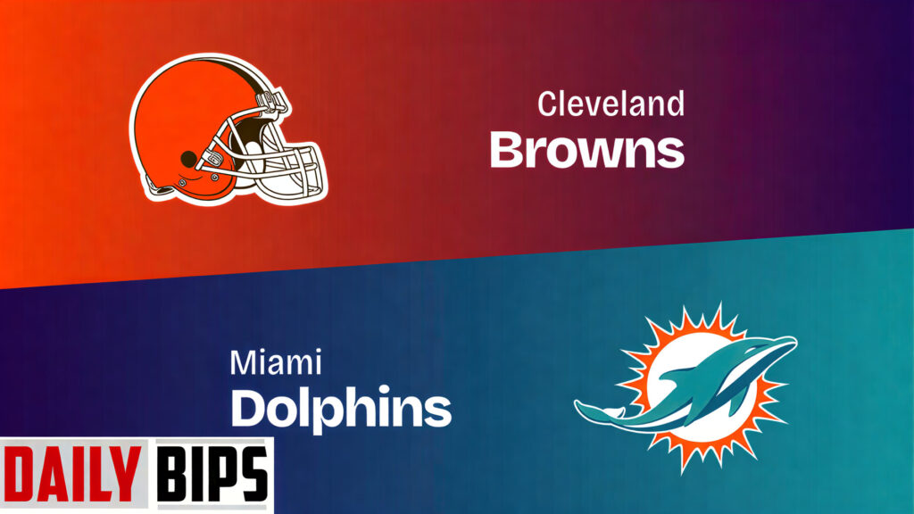 miami dolphins vs cleveland browns match player stats