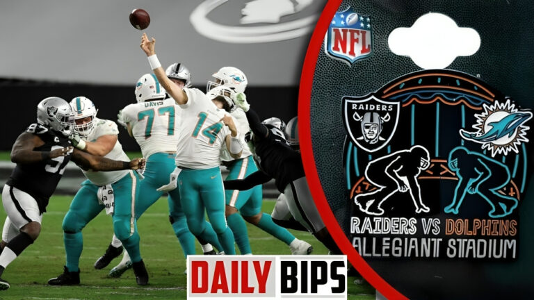 Las Vegas Raiders vs Miami Dolphins