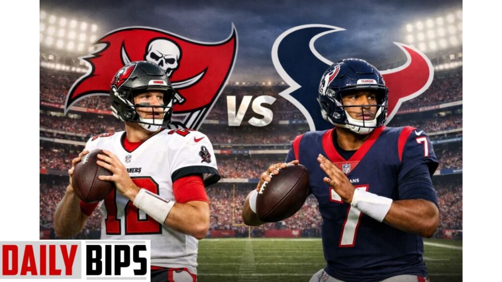 tampa bay buccaneers vs houston texans match player stats