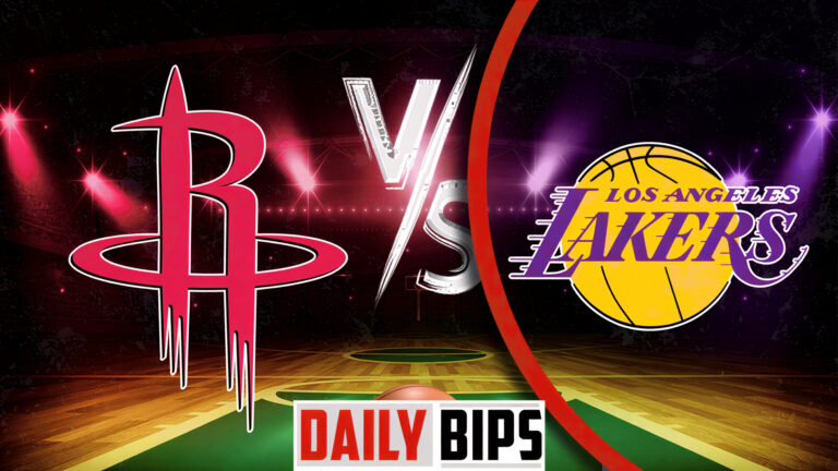 houston rockets vs lakers match player stats