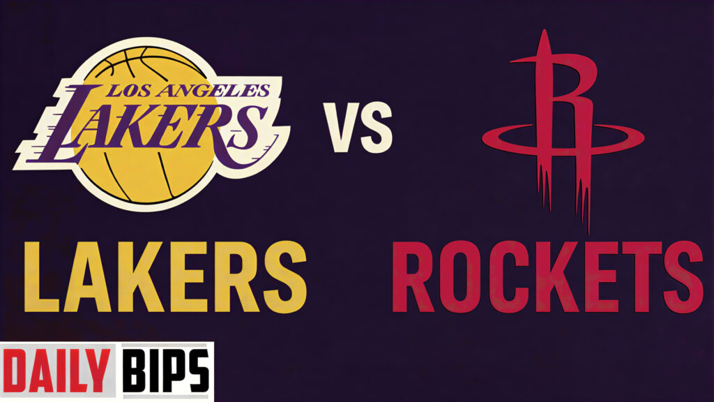 houston rockets vs lakers match player stats