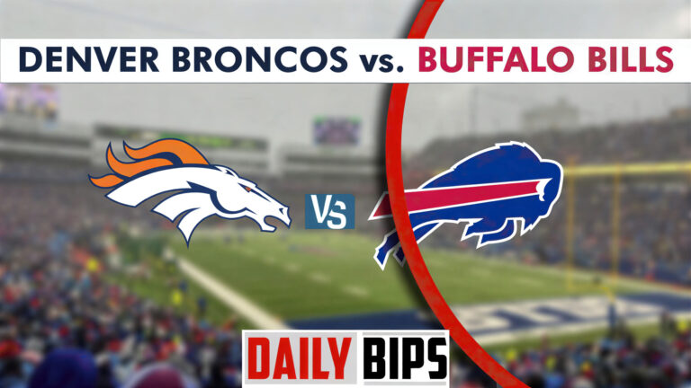 denver broncos vs buffalo bills match player stats