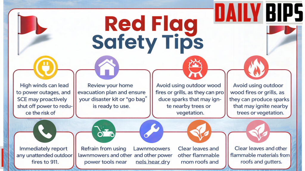 red flag (fire weather) warning