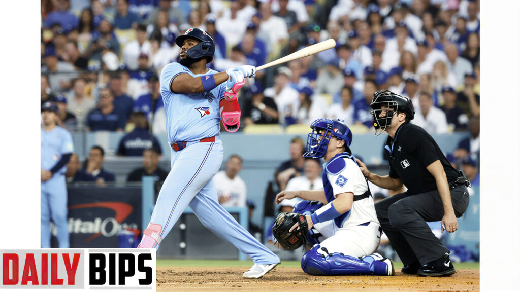 toronto blue jays vs dodgers match player stats